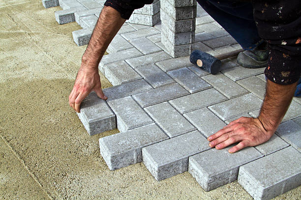 Residential Paver Driveway in Dentsville, SC